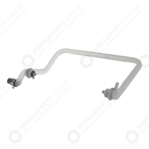 Horeca Parts - Rura myjąca dł. 510 mm, plastik ze wspornikiem ramienia myjącego - Zmywarka do szkła/kubków Zanussi (3743369)