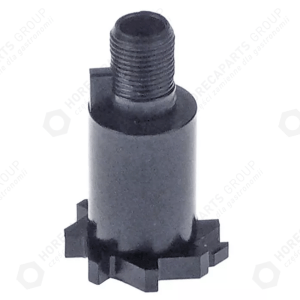 Horeca Parts - Angrenaj din plastic cu fixare prin clip, ø 20 mm, înălțime 48 mm, dreapta, pentru pompă de dozare, orificiu intern ø 11,7 mm - Cunill