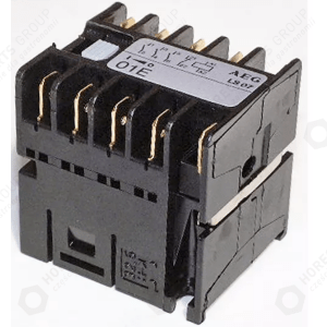 Horeca Parts - Small relay 230 V, knob ø70 mm, 16 A, 3NO/1NC contacts, 6.3 mm quick connect - Mkn