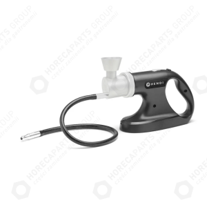 Horeca Parts - Pistolet wędzarniczy – 3 prędkości podawania dymu, 215 x 70 x (H) 160 mm, Hendi