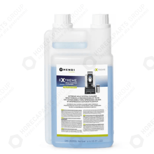 Horeca Parts - Extreme Milk System Cleaner NEW FORMULA – profesjonalny płyn do czyszczenia toru spieniania mleka w ekspresach automatycznych, 1 l, Hendi