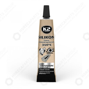 Horeca Parts - K2 Silikon czarny luz, wysokotemperaturowy +350°C płynna uszczelka 21G