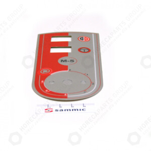 Horeca Parts - Naklejka panelu sterującego - Obieraczka do ziemniaków Sammic M-5