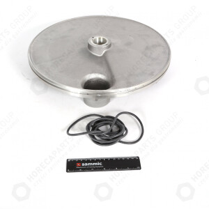 Horeca Parts - Bază sub disc abraziv + garnitură - curățător de cartofi Sammic PI-10, PI-20, PI-30, PES-20