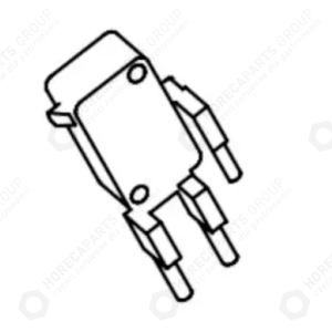 Horeca Parts - Mikrowłącznik - Mikser ręczny Robot Coupe MP350 Ultra, MP 450 Ultra, MP 550 Ultra, MP 600 Ultra, MP 800 Turbo (711350, 711450, 711550, 711600, 711800)