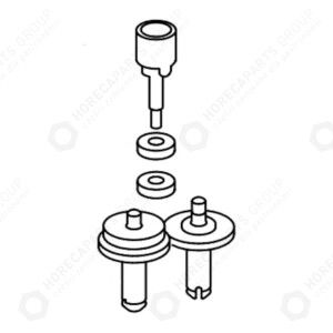 Horeca Parts - Zestaw kół zębatych - MP 350 Combi Ultra, MP 450 Combi Ultra (711352, 711452)
