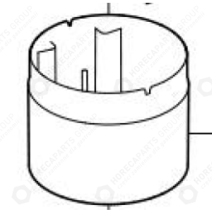 Horeca Parts - Obudowa silnika - Mikser ręczny Robot Coupe CMP 250 V.V., CMP 250 Combi, CMP 300 V.V., CMP 300 Combi, MP350 Ultra V.V. (711251, 711252, 711300, 711302, 711350)