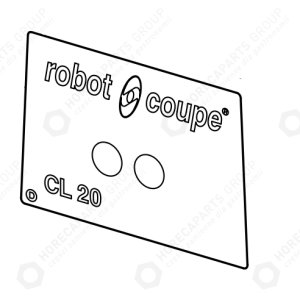 Horeca Parts - Přední panel - Robot Coupe / drtič zeleniny Stalgast (39785)