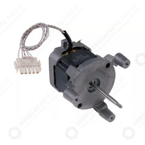 Horeca Parts - Fan motor length 1 130mm length 2 18mm length 3 23mm diameter 1 8mm diameter 2 7mm - Unox Ovens, Stalgast