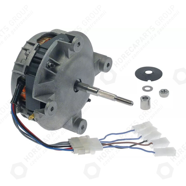 Horeca Parts - Fan motor 230V 50Hz length.1 85mm length.2 32mm length.3 28mm length.4 29mm diameter.1 8mm diameter.2 12mm - Unox Ovens, Stalgast