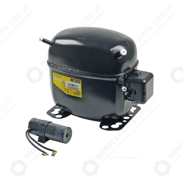 Horeca Parts - Компрессор с хладагентом R404a/R507 тип SC18CLX.2 5/8HP производительность 1769см³ КСО 220-240В H 219мм