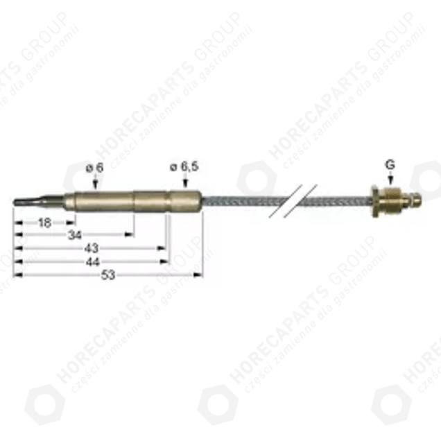 Horeca Parts - Termocuplu M9x1 L 1200 mm