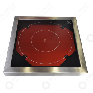 Horeca Parts - Capac superior cu sticlă - Taburet cu inducție Hendi 237670