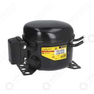 Horeca Parts - Chladicí kompresor R600a typ TLES8.7KK3.3 1/5HP výkon 87cm³ RSIR/RSCR SECOP 102H4938 220-240V