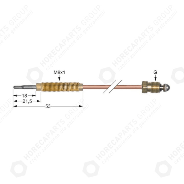 Horeca Parts - Termočlánek M9x1 L 1500mm