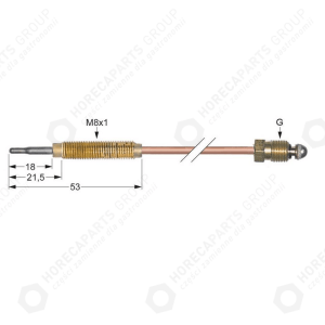 Horeca Parts - Termocuplu M10x1 L 1500 mm