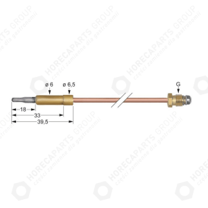Horeca Parts - Termocuplu M10x1 L 320 mm conexiune 6 mm