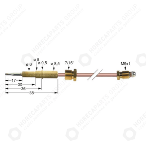 Horeca Parts - Termopara m9x1 L330 mm