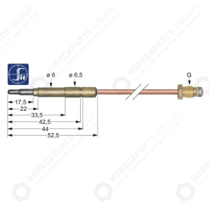 Horeca Parts - Termocuplu M10x1 L 1200 mm conexiune 6mm
