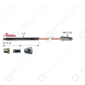 Horeca Parts - Termopara ASA 11/32 L 1825 mm - 5 częściowy