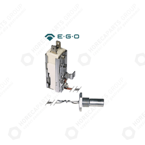 Horeca Parts - Termostat bezpieczeństwa 1-fazowy 58 °C 11x35mm dł. kapilary 580mm