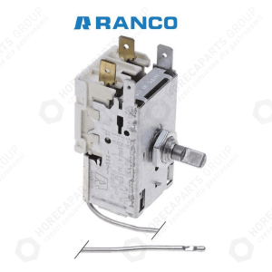 Horeca Parts - Chladicí termostat ranco typ k50-l3337 průměr čidla 2mm kapilára 1500mm