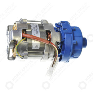 Horeca Parts - Pompă, intrare ø 28mm ieșire ø 26.5mm tip zf121sx 400V 50Hz 3 faze 0.3kWl 195mm - Mașini de spălat vase Zanussi (0L0947, EPR2089, ZF121SX)