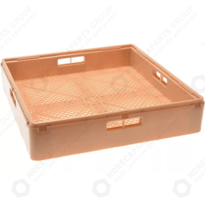 Horeca Parts - Brązowy kosz z wąską siatką 500x500 mm