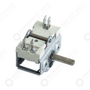 Horeca Parts - Cam switch 3 position sequence 1-0-2 16A 1CO 6x4,6mm fixing length 23mm male 6,3mm - Berto's Electric Boiler (345670)