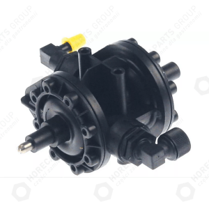 Horeca Parts - Dávkovač oplachovací kapaliny N6 LANG rovný, 4x6 mm úhlový, 6 mm - univerzální myčka nádobí Angelo Po, Giga, Silanos (361575)