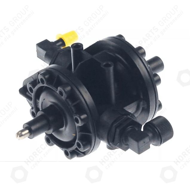 Horeca Parts - Dávkovač oplachovací kapaliny N6 LANG rovný, 4x6 mm úhlový, 6 mm - univerzální myčka nádobí Angelo Po, Giga, Silanos (361575)