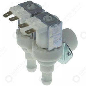 Horeca Parts - Supapă magnetică, ieșire unghiulară cu 2 căi 115mm plastic