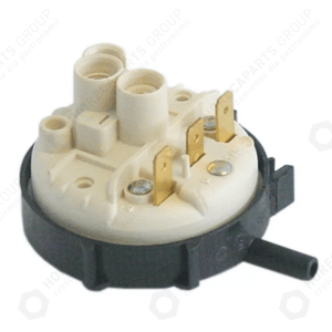 Horeca Parts - Hydrostat 100/18mbar podłączenie 6mm śr. 58mm - przyłącze ciśnieniowe poziome