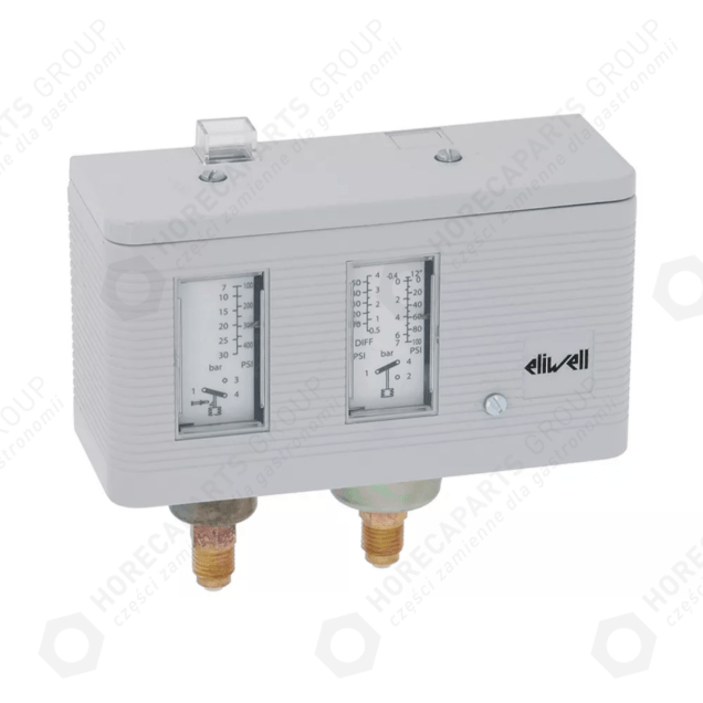 Horeca Parts - Hydrostat dvojitý typ o17-h4705 pracovní oblast vysoký tlak 7-30bar (541127)
