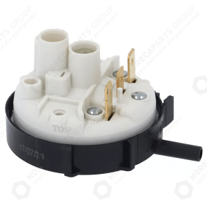 Horeca Parts - Tlaková oblast hydrostatu 55/30mbar připojení 6mm ø 58mm Horizontální přípojka pro oplachování