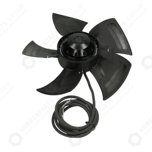 Horeca Parts - Ventilator de aspirație 230V 50Hz 60Hz 72W 90W tip A4E300-AS72-05 diametru ventilator 300mm lungime cablu 2200mm 5 pale - Hendi, Tecnodom (602206)