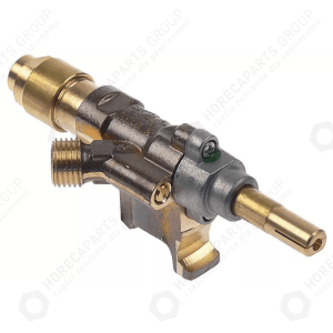 Horeca Parts - SABAF Gasventil Typ 10 Einlass Rohrdurchmesser 16mm Auslass 1/4" Thermoelement Boden M8x1 - Tecnoinox, Zanussi Gasherd (101396)