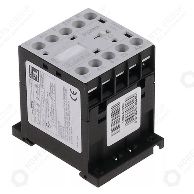 Horeca Parts - Power contactor type 11BG0901A230 2A0A 230VAC (AC3/400V) 9A 4kW 3NO 1NC