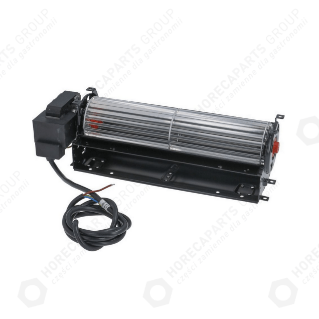 Horeca Parts - Ventilátor s křížovým prouděním 240mm 230V 50/60Hz průměr 60mm provozní teplota -30°+40°C levý s kabelem
