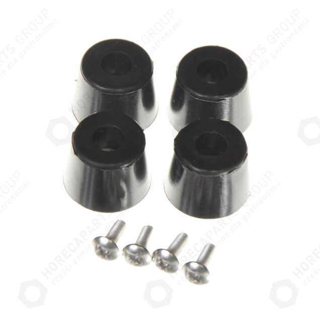 Horeca Parts - Komplet nóżek - Płyta grillowa Hendi 154922, 154939, 154946, 154953, 154960