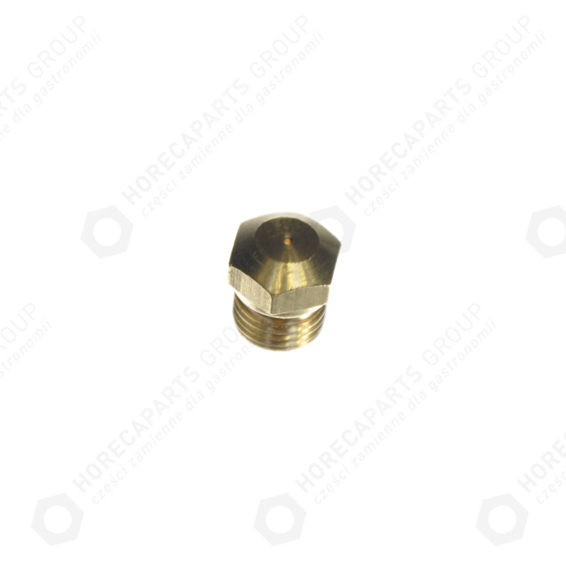 Horeca Parts - Gas nozzle M10x1 WS11 bore 0.80mm - Bertos, Giga, Silko CCG7246 CCG72662 CCG72663 CCG9146 CCG7001 CCG7201 CCG7220 CCG7221 CCG7222 CCG7240 CCG7241 CCG7242 CCG7245 CCG726 gas appliances