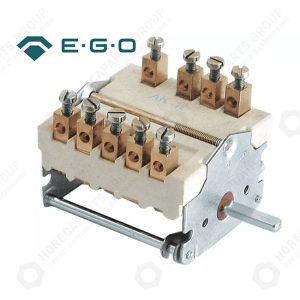 Horeca Parts - Nockenschalter 5 Positionen 0-1-2-3-4 32A 2no 2co 6x4.6mm