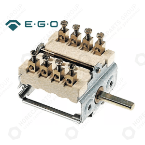 Horeca Parts - Przełącznik krzywkowy 2 pozycyjny sekwencja 0-1 16A 4NO 6x4,6mm dł. mocowania 23mm