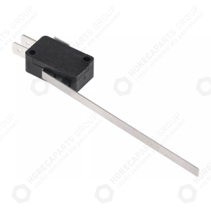 Horeca Parts - Mikroprzełącznik z dźwignią 250V 16A 1CO podł. męskie 6,3mm dł. 98mm dł. dźwigni 90mm - Kocioł warzelny Küppersbusch (2110116)