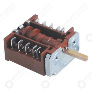 Horeca Parts - Comutator cu came 16A secvență de comutare 0-1-2-3 conectori masculi 6.3mm