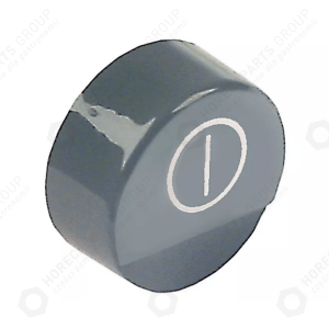 Horeca Parts - Buton 23mm simbol central întrerupător principal gri - mașină de spălat vase Comenda, Elframo (3319678)