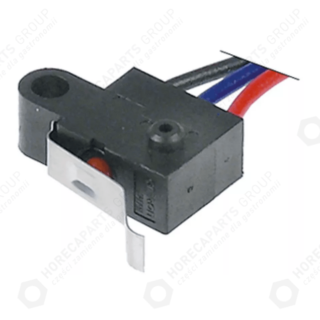 Horeca Parts - Pákové ovládání mikrospínače 30V 1A 1CO připojení s kabelem L 25mm s páčkou