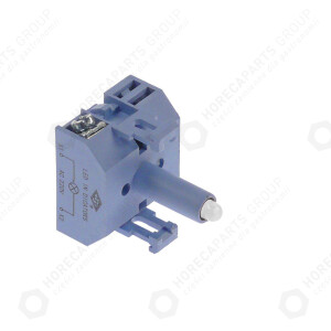 Horeca Parts - Element sygnalizacyjny 24V przezroczysty przyłącze złącze śrubowe LED 24VAC/DC