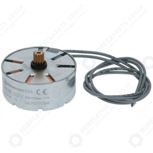 Horeca Parts - Typ motoru M37RN 230V průměr pastorku 5,4 mm 12 zubů ve směru hodinových ručiček (3240266)