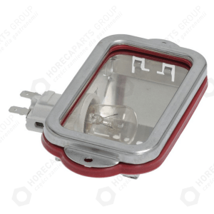 Horeca Parts - Lampka do piekarnika 25W 230V przyłącze Wtyk płaski 6,3mm typ oprawy E14 L 100mm